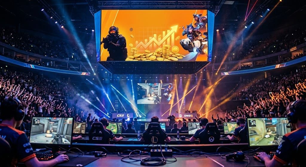 Bankroll-Management im E-Sport: Wie Sie bei CS2-, LoL- und Overwatch 2-Turnieren nicht alles verlieren
