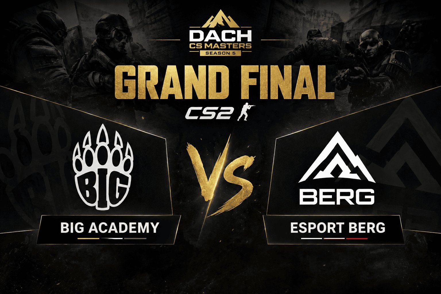 Previsão para o jogo BIG Academy vs Esport BERG no Grand Final da DACH CS Masters Season 5: quem levará o título?