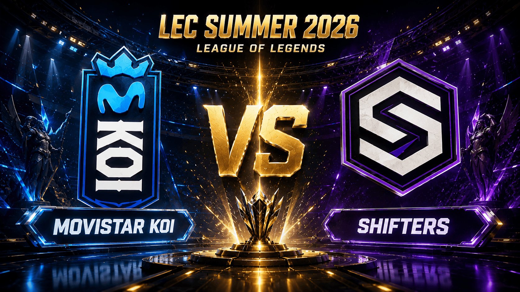 Prognose für das Spiel Movistar KOI gegen Shifters bei der LEC Summer 2026 in League of Legends