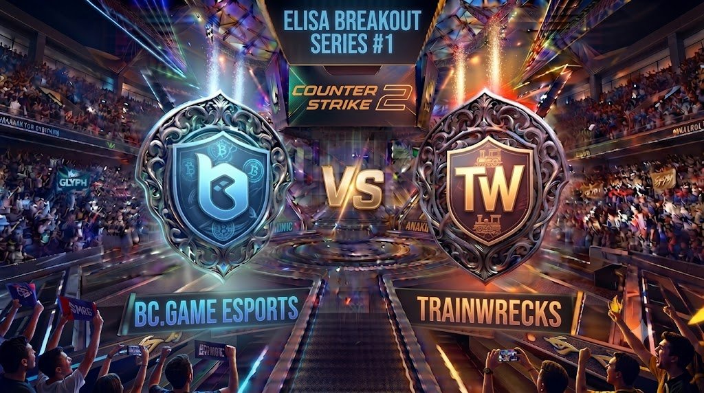 Prognoza BC.Game Esports — Trainwrecks w turnieju Counter-Strike 2 Elisa BreakOut Series #1