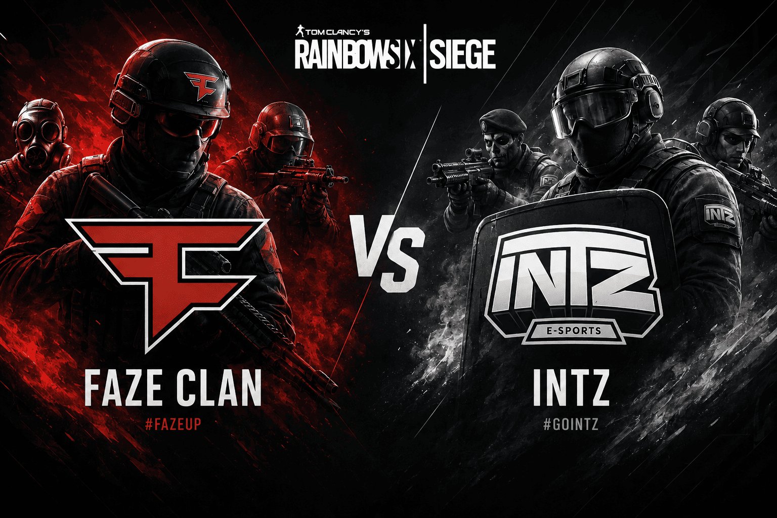 Palpite para o jogo FaZe Clan vs INTZ no Rainbow Six Siege: uma aposta confiante no favorito?