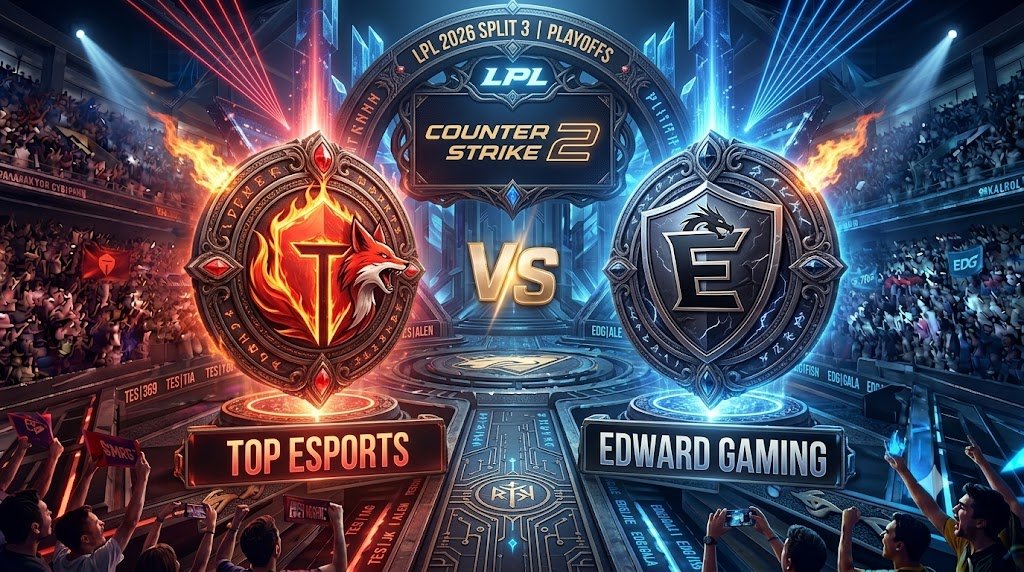 Prognose für das Spiel TOP Esports — EDward Gaming bei LPL 2026 Split 3 in League of Legends