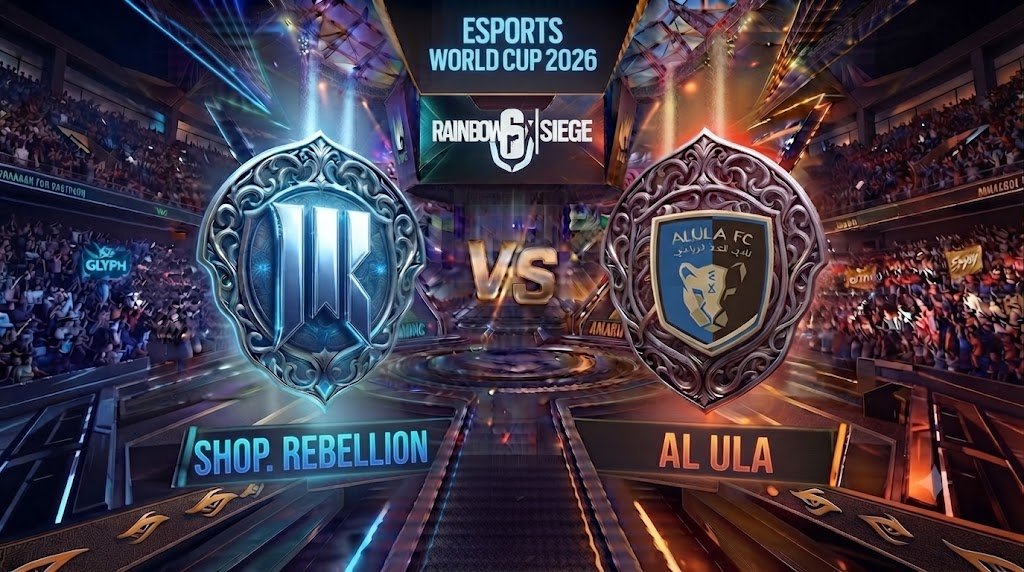 Prognose für das Spiel Shopify Rebellion gegen Al Ula bei der Esports World Cup 2026 in Rainbow Six Siege
