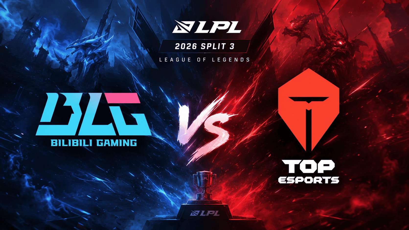 Prognose für das Spiel Bilibili Gaming vs. TOP Esports bei den LPL 2026 Split 3 in League of Legends