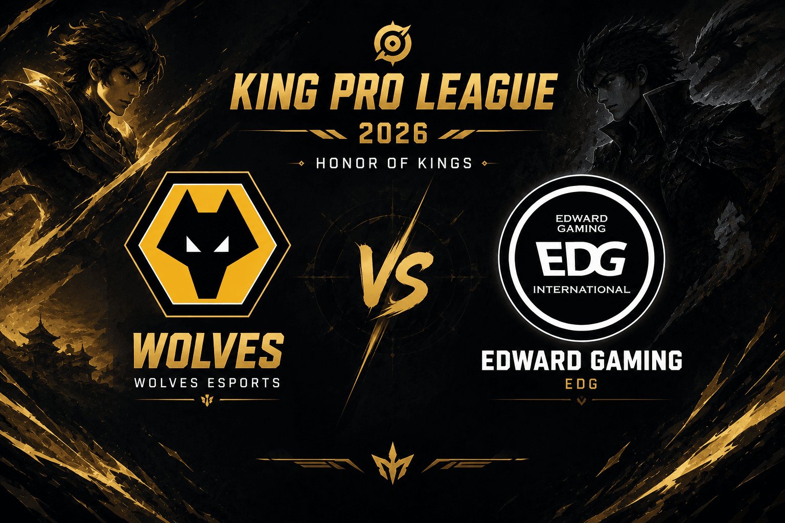 Palpite Wolves vs EDward Gaming: Honor of Kings (HoK) King Pro League 2026