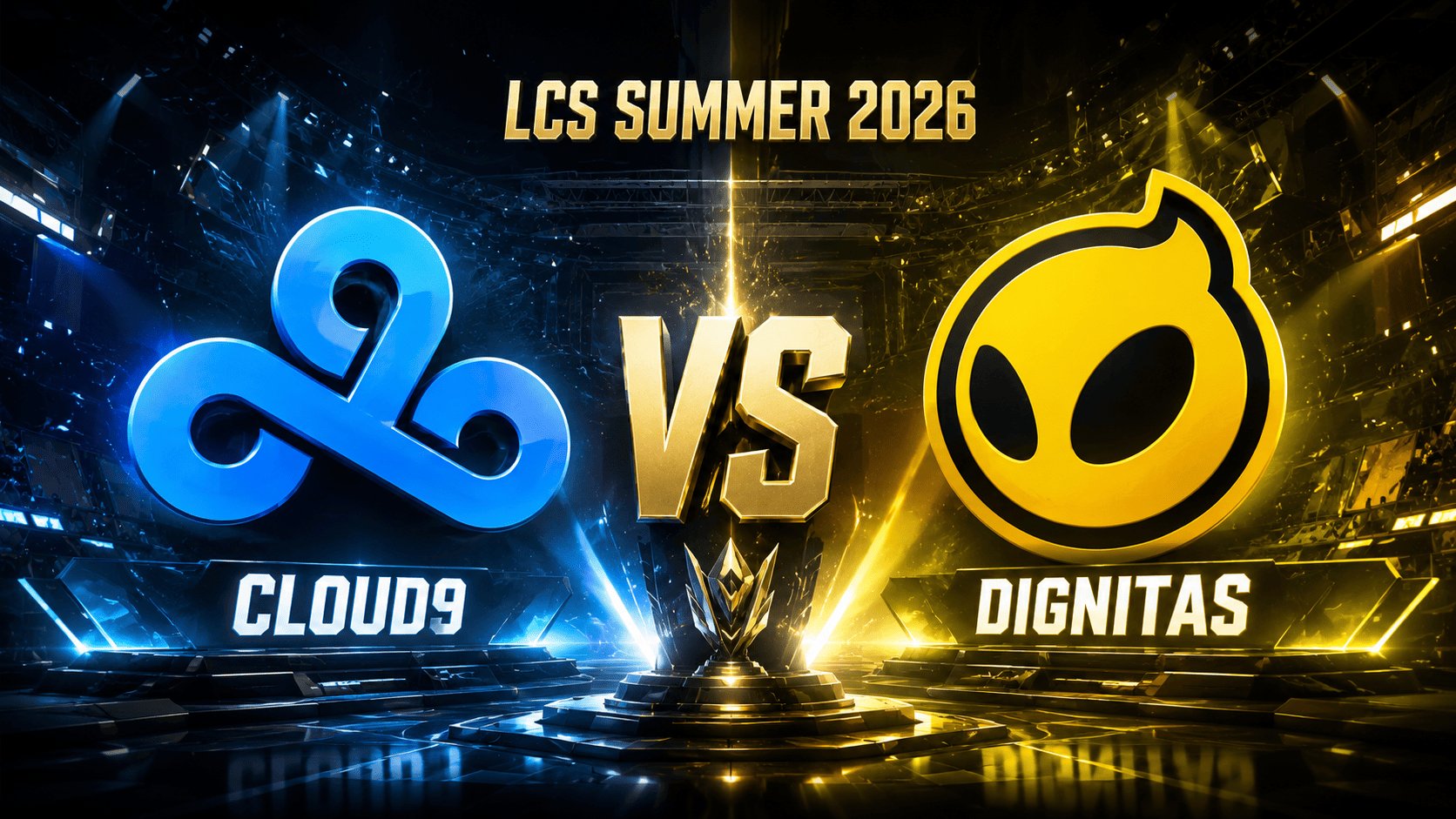 Prognose für das Spiel Cloud9 gegen Dignitas bei den LCS Summer 2026 in League of Legends