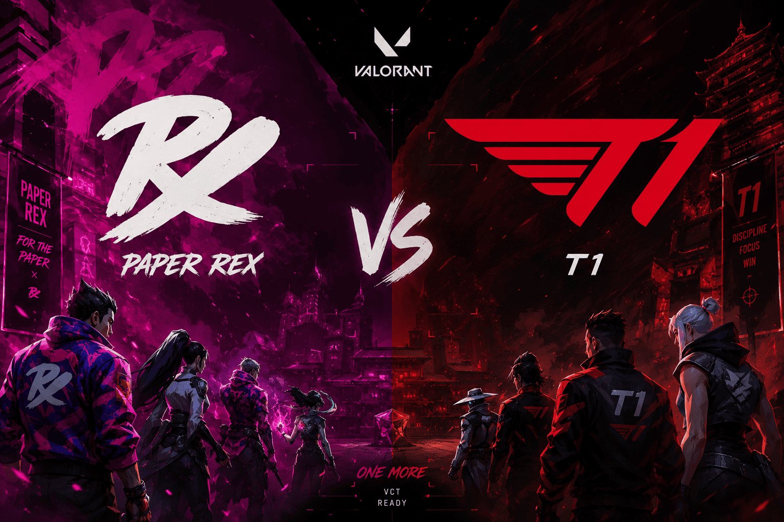 Previsão de Partida Paper Rex vs T1 no VCT 2026: Pacific Stage 2: O Confronto de Titãs do VALORANT Asiático