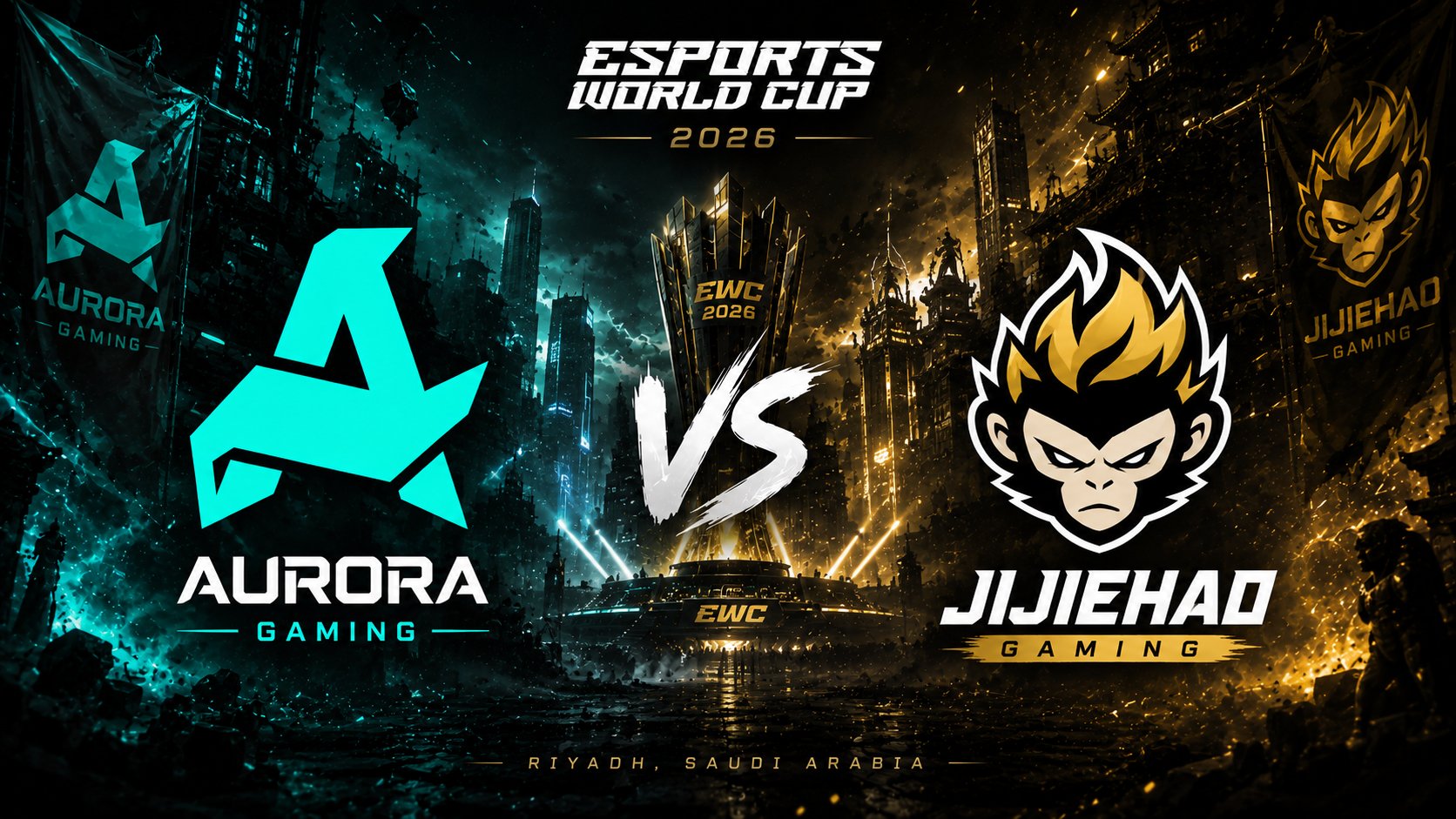 Aurora Gaming gegen JiJieHao beim Esports World Cup 2026: Prognose und Livestream