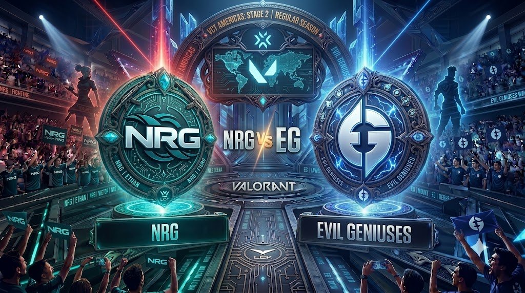 Prognose für das Spiel NRG vs. Evil Geniuses bei den VCT Americas: Stage 2 in Valorant
