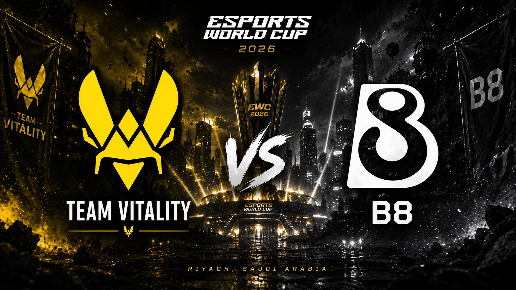 Team Vitality kontra B8 na Esports World Cup 2026: typy i gdzie oglądać mecz
