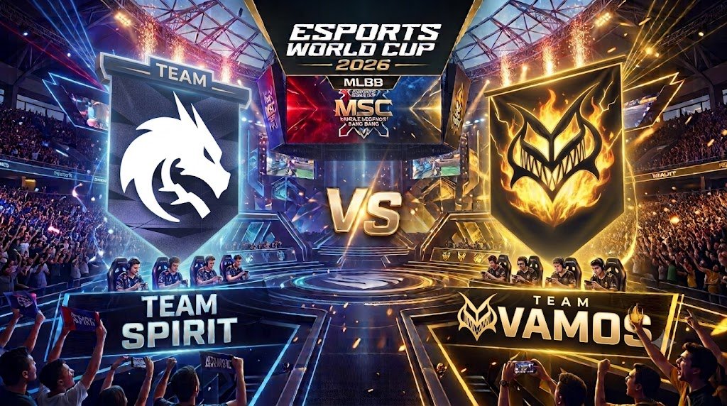 Prognose für das Spiel Team Spirit vs. Team Vamos beim Esports World Cup 2026 (MSC) in MLBB