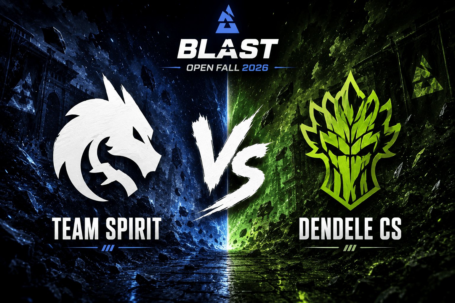Team Spirit gegen Dendele CS bei BLAST Open Fall 2026: Prognose und Livestream