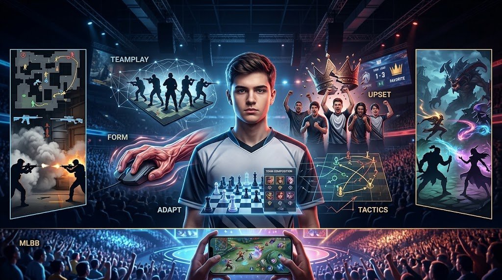 5 Anzeichen für einen vielversprechenden Underdog in CS2, LoL und MLBB